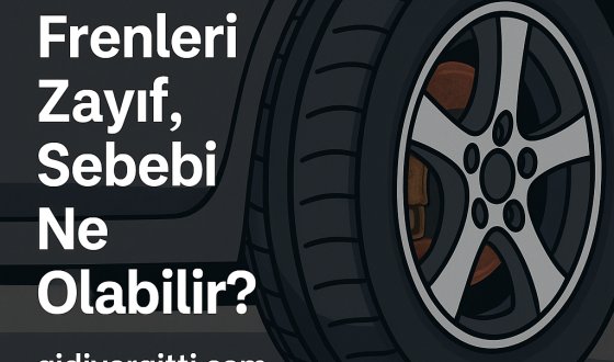 Aracımın Frenleri Zayıf, Sebebi Ne Olabilir?