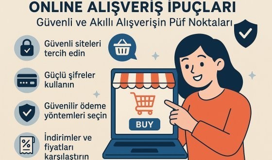 Online Alışveriş İpuçları: Güvenli ve Akıllı Alışverişin Püf Noktaları